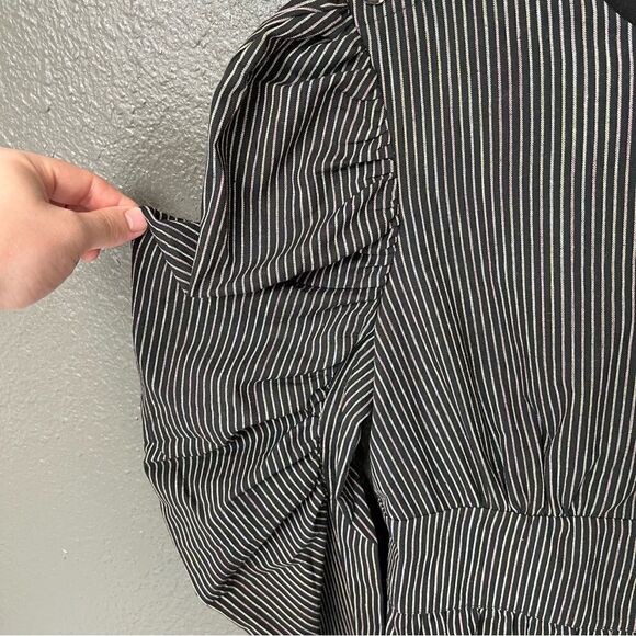 NWT Revolve x Tularosa Carla Dress in black multi stripe - Picture 8 of 16